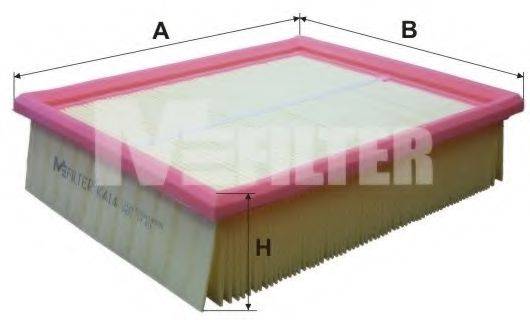 MFILTER K414 Повітряний фільтр