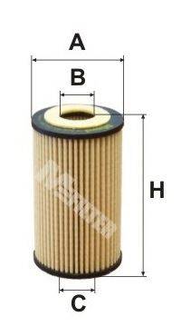 MFILTER TE648 Масляний фільтр