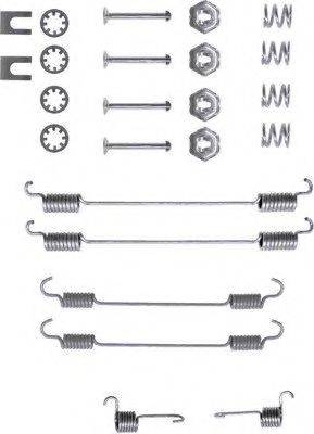 HELLA PAGID 8DZ355200371 Комплектуючі, гальмівна колодка