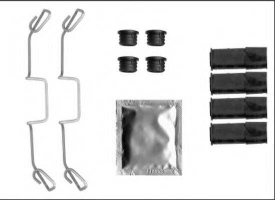 HELLA PAGID 8DZ355205611 комплект приладдя, гальмівний супорт