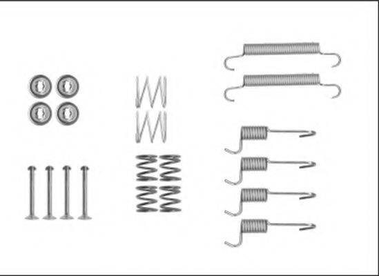 HELLA PAGID 8DZ355205931 Комплектуючі, стоянкова гальмівна система