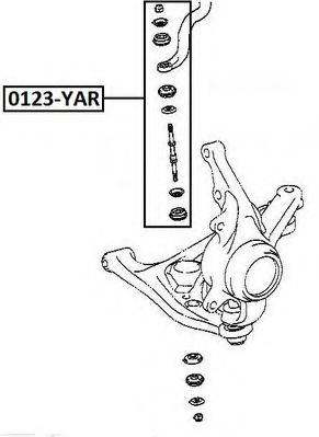 ASVA 0123YAR Тяга/стійка, стабілізатор