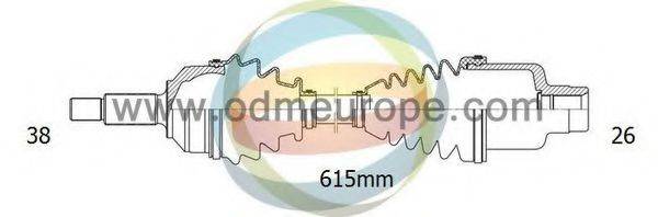 ODM-MULTIPARTS 18211480 Приводний вал