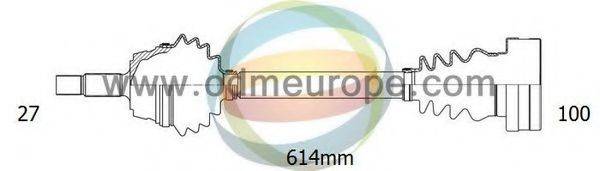 ODM-MULTIPARTS 18343020 Приводний вал