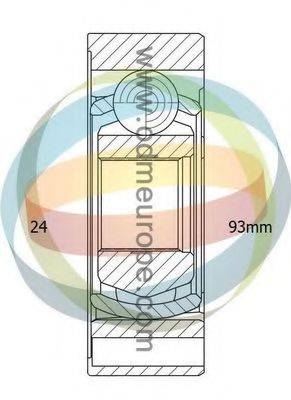 ODM-MULTIPARTS 14156046 Шарнірний комплект, приводний вал