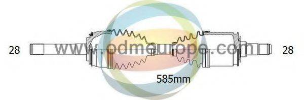 ODM-MULTIPARTS 18081690 Приводний вал