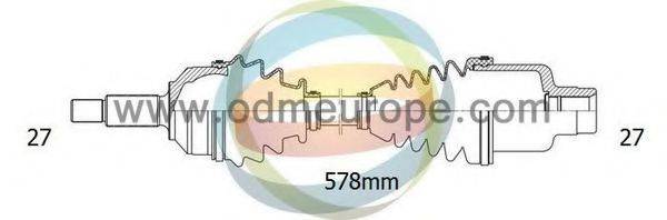 ODM-MULTIPARTS 18222250 Приводний вал