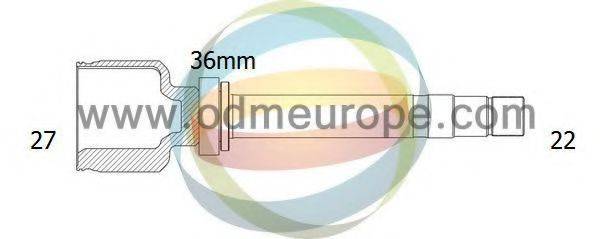 ODM-MULTIPARTS 14146064 Шарнірний комплект, приводний вал