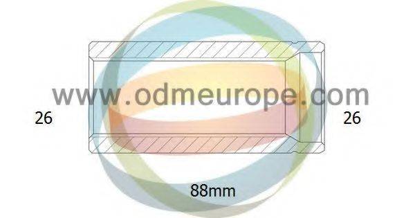 ODM-MULTIPARTS 16160010 Напівосьовий вал, диференціал