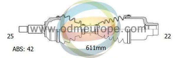 ODM-MULTIPARTS 18302091 Приводний вал