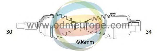 ODM-MULTIPARTS 18232250 Приводний вал