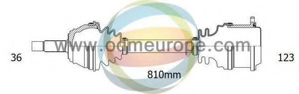 ODM-MULTIPARTS 18212420 Приводний вал