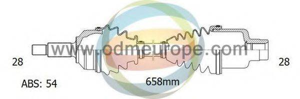 ODM-MULTIPARTS 18122151 Приводний вал