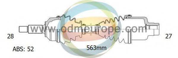 ODM-MULTIPARTS 18143061 Приводний вал