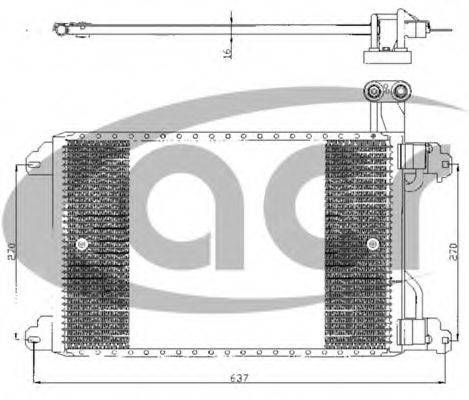 ACR 300088 Конденсатор, кондиціонер