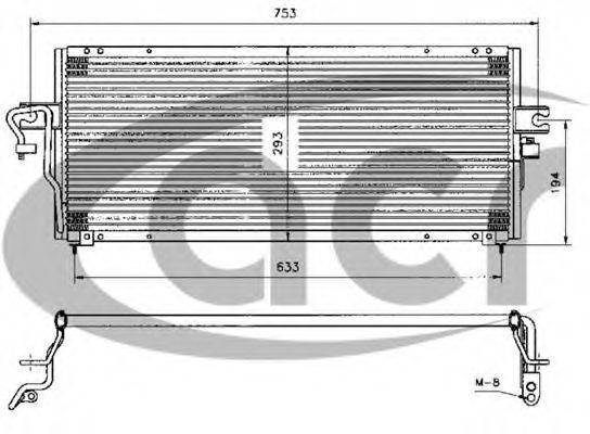 ACR 300257 Конденсатор, кондиціонер