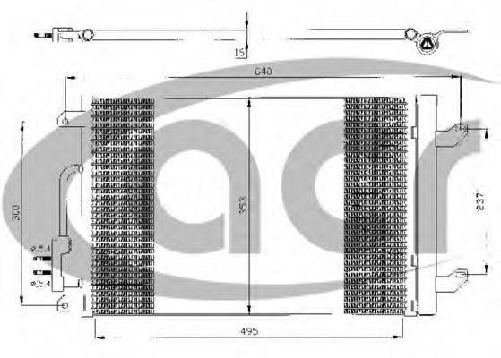 ACR 300439 Конденсатор, кондиціонер