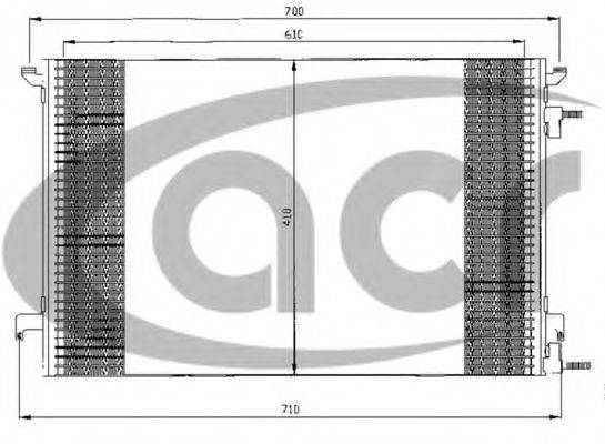 ACR 300512 Конденсатор, кондиціонер
