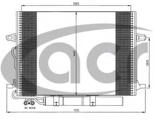 ACR 300559 Конденсатор, кондиціонер