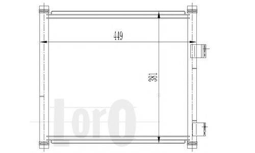 LORO 0170160020 Конденсатор, кондиціонер