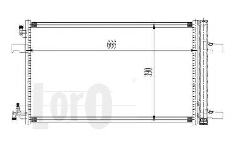 LORO 0370160037 Конденсатор, кондиціонер