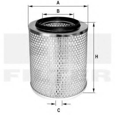 FIL FILTER HP608 Повітряний фільтр