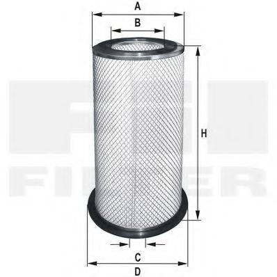 FIL FILTER HP711 Повітряний фільтр