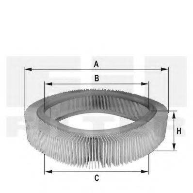 FIL FILTER HPU4338 Повітряний фільтр