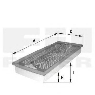 FIL FILTER HP2121 Повітряний фільтр