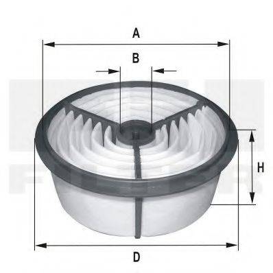 FIL FILTER HP5026 Повітряний фільтр