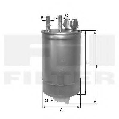 FIL FILTER ZP057F Паливний фільтр