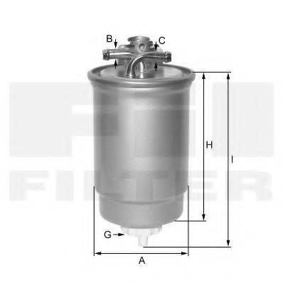 FIL FILTER ZP054F Паливний фільтр