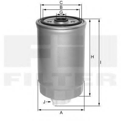 FIL FILTER ZP3041BF Паливний фільтр