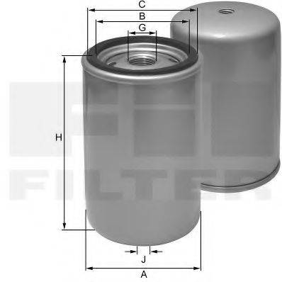 FIL FILTER ZP3040F Паливний фільтр