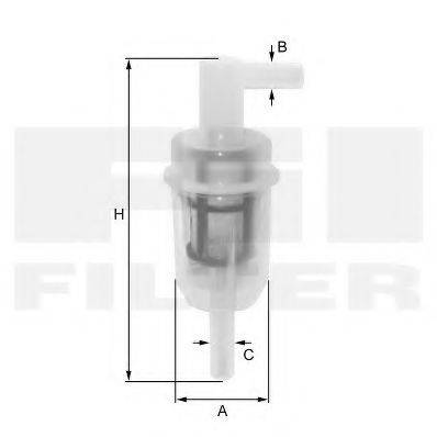 FIL FILTER ZP8040FP Паливний фільтр