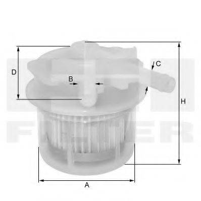 FIL FILTER ZP8066FP Паливний фільтр