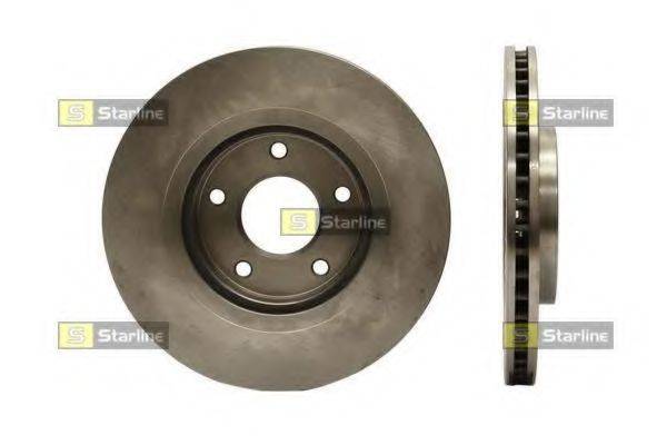 STARLINE PB20755 гальмівний диск