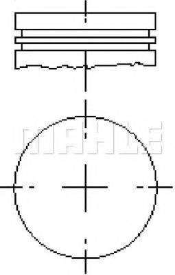 METAL LEVE P2167 Поршень