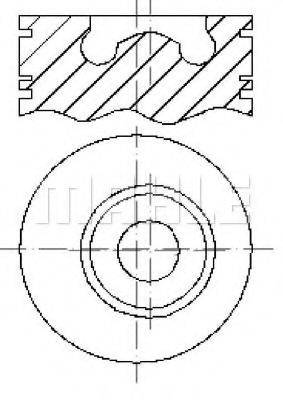 METAL LEVE P9103 Поршень