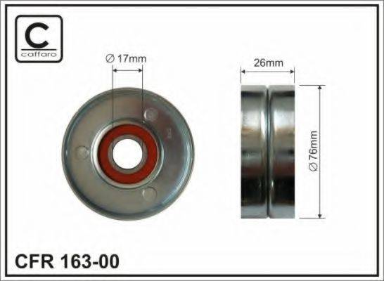 CAFFARO 16300 Натяжний ролик, полікліновий ремінь