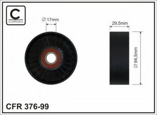 CAFFARO 37699 Паразитний / провідний ролик, полікліновий ремінь