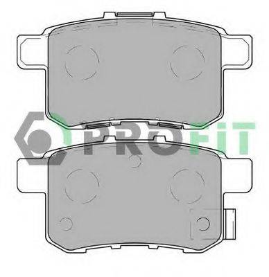 PROFIT 50004198 Комплект гальмівних колодок, дискове гальмо
