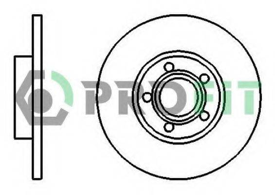 PROFIT 50100324 гальмівний диск
