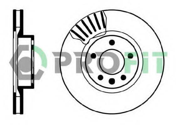 PROFIT 50100330 гальмівний диск