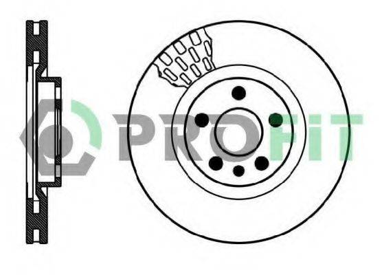 PROFIT 50100760 гальмівний диск