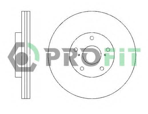 PROFIT 50101446 гальмівний диск