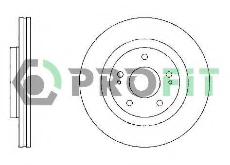 PROFIT 50101659 гальмівний диск