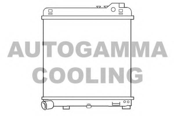AUTOGAMMA 100094 Радіатор, охолодження двигуна