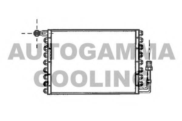 AUTOGAMMA 100521 Конденсатор, кондиціонер