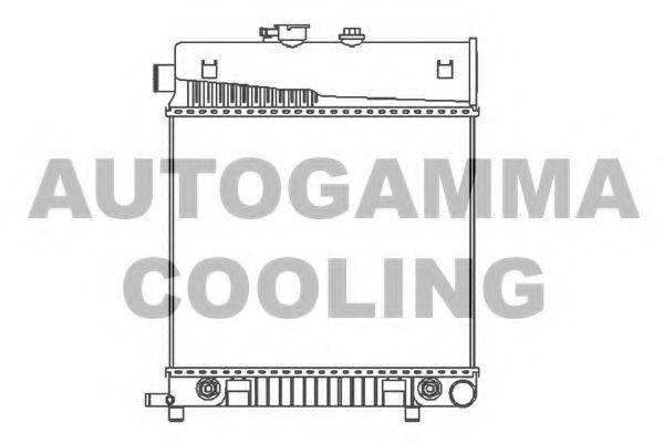 AUTOGAMMA 101315 Радіатор, охолодження двигуна